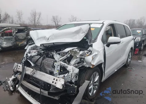 2024 Toyota Sienna Limited from USA, damaged, VIN 5TDZSKFC3RS120531